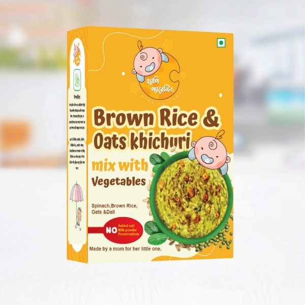 Brown Rice & Oats khichuri