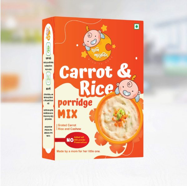 Carrot & Rice porridge Mix